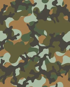 Camouflage seamless Stock Illustration