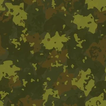 Camouflage seamless pattern background masking camo repeat print 스톡 일러스트