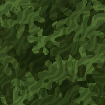 Camouflage seamless pattern background masking camo repeat print イラスト素材
