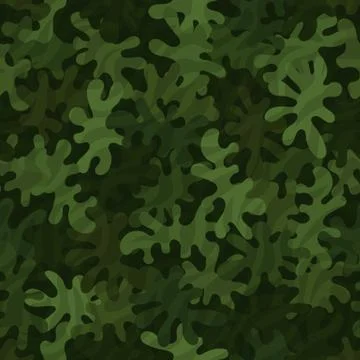 Camouflage seamless pattern background masking camo repeat print Stock Illustration