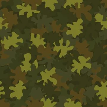 Camouflage seamless pattern background masking camo repeat print Illustration
