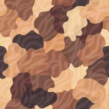 Camouflage seamless pattern background masking camo repeat print Stockillustratie