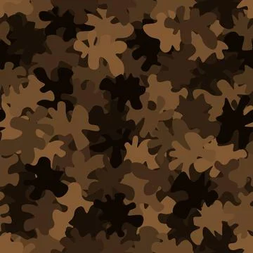Camouflage seamless pattern background masking camo repeat print Illustration