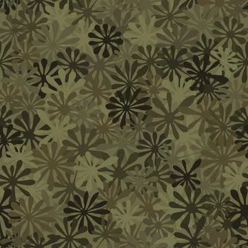 Camouflage seamless pattern background masking camo repeat print イラスト素材