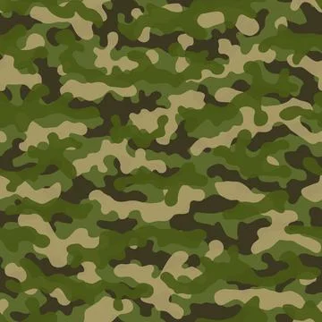 Camouflage seamless pattern background masking camo repeat print Illustration