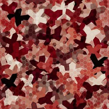 Camouflage seamless pattern background masking camo repeat print Stock Illustration