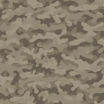 Camouflage seamless pattern background masking camo repeat print Stock Illustration