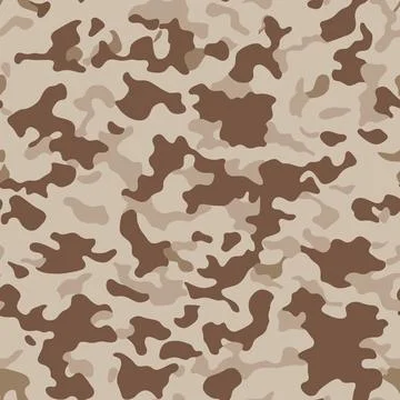 Camouflage seamless pattern background masking camo repeat print Illustrazione stock