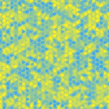 Camouflage seamless pattern with hexagonal endless geometric camo イラスト素材