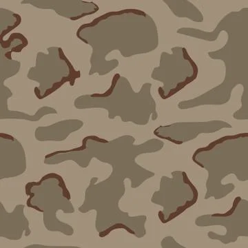 Camouflage seamless pattern Stock Illustration