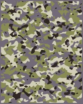 Camouflage  seamless pattern Stock Illustration