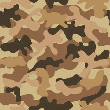 Camouflage seamless pattern. Stock Illustration