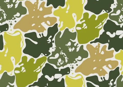 Camouflage seamless pattern. Stock Illustration