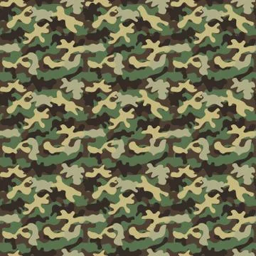 Camouflage seamless pattern. Stock Illustration