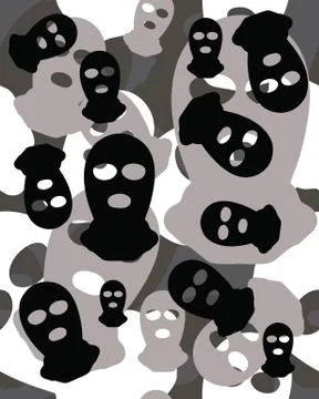 Camouflage seamless  pattern Stock Illustration