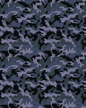 Camouflage seamless  pattern Stock Illustration