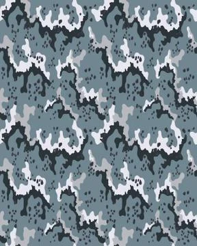 Camouflage seamless  pattern Stock Illustration
