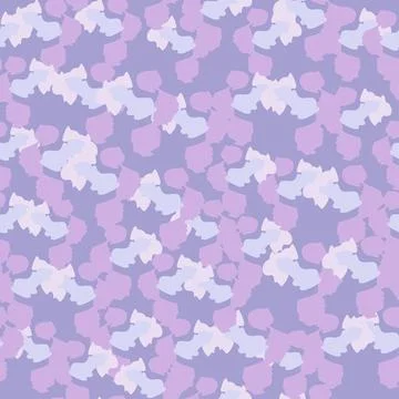Camouflage seamless pattern. Irregular shapes endless wallpaper. Abstract ani イラスト素材
