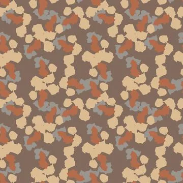 Camouflage seamless pattern. Irregular shapes endless wallpaper. Abstract ani イラスト素材