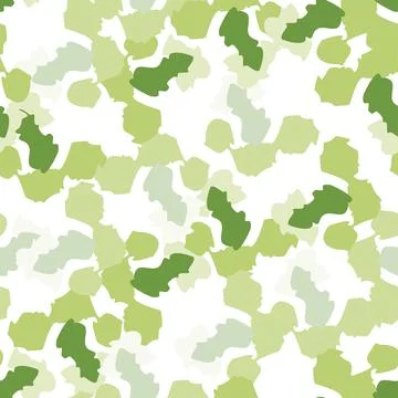 Camouflage seamless pattern. Irregular shapes endless wallpaper. Abstract ani イラスト素材