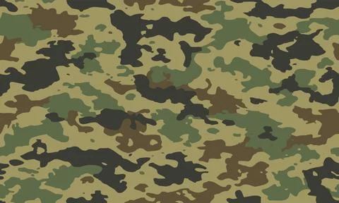 Camouflage seamless pattern. Print Stock Illustration