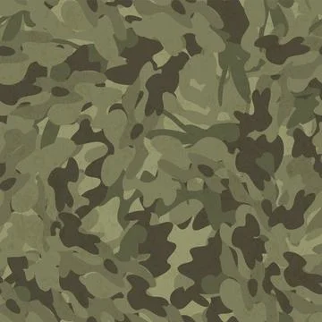 Camouflage seamless pattern. Seamless vector background. Illustrazione stock
