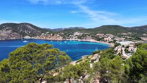 Camp de Mar Hill Stock Footage 343870042