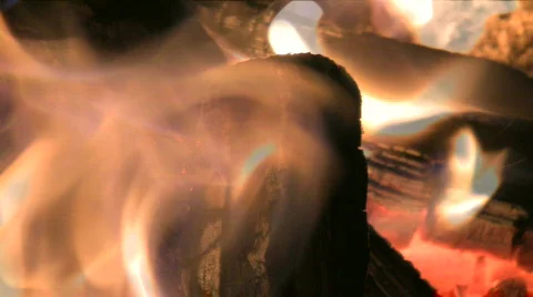 Camp Fire CR Stock Footage 506939