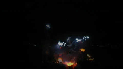 Camp-fire Stock Footage 270237