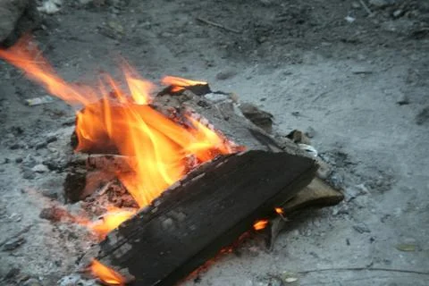 Camp Fire Stock Photos