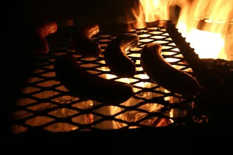 Camp Fire Stock Photos