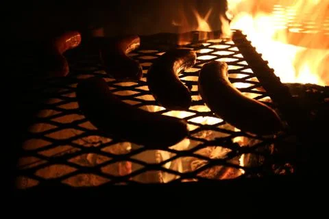 Camp Fire Stock Photos