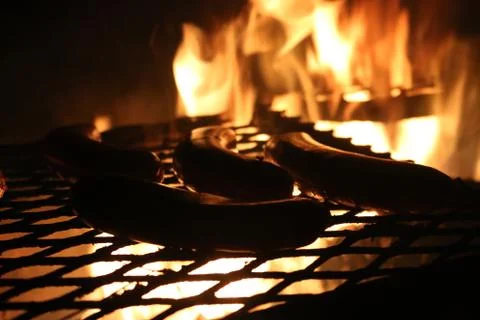 Camp Fire Stock Photos