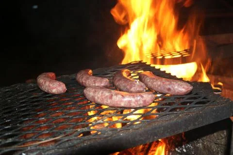 Camp Fire Stock Photos