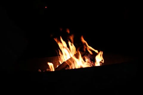 Camp fire Stock Photos