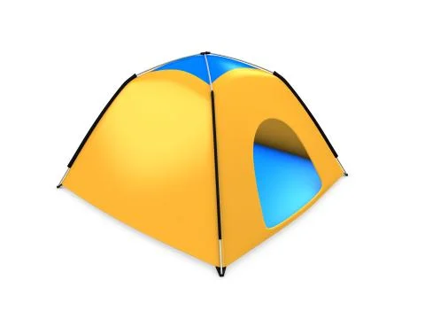 Camp Stock Illustration