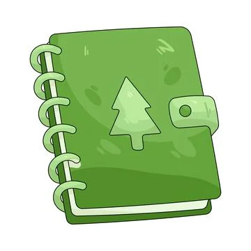 Camp journal Stock Illustration