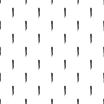 Camp knife pattern seamless Stock Illustration