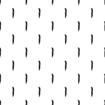 Camp knife pattern seamless vector Stock Illustration