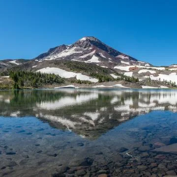 Camp Lake Stock Photos