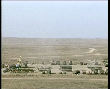 Camp a missile C-300 Video stock 4886407