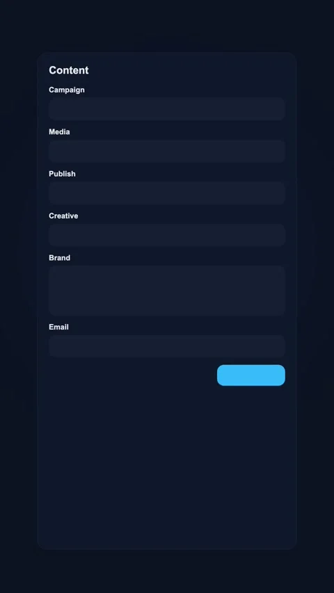 Campaign Planner Interface Generic SaaS Interface Vertical Animation Stock Footage 345154346