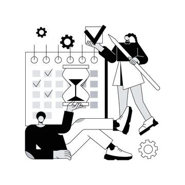 Campaign planning abstract concept vector illustration. Stock Illustration