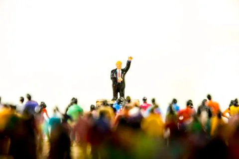 Campaign To Win ! Stock Photos