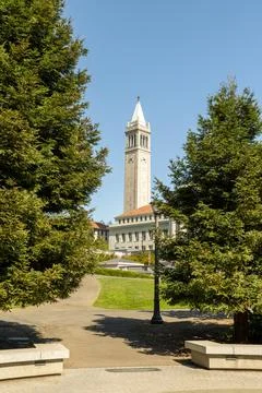 Campanile Clocktower at UC Berkeley Stock Photos