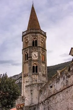 Campanile in Finalborgo Stock Photos
