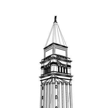 Campanile S. Marco 3D Model