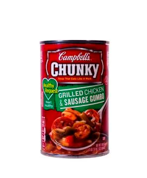 Campbell's soup 库存照片