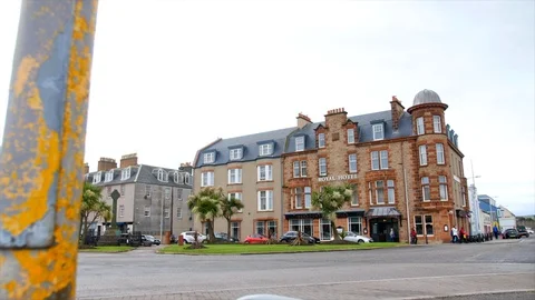 Campbeltown centre Stock Footage 91024010