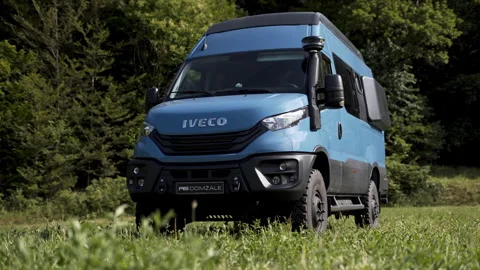 Camper 4x4 RV Stock Footage 313960071